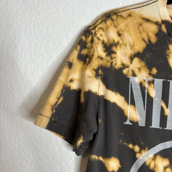 DIY Bleach Dyed Gap Nirvana Graphic Tee - Picture 3 of 8